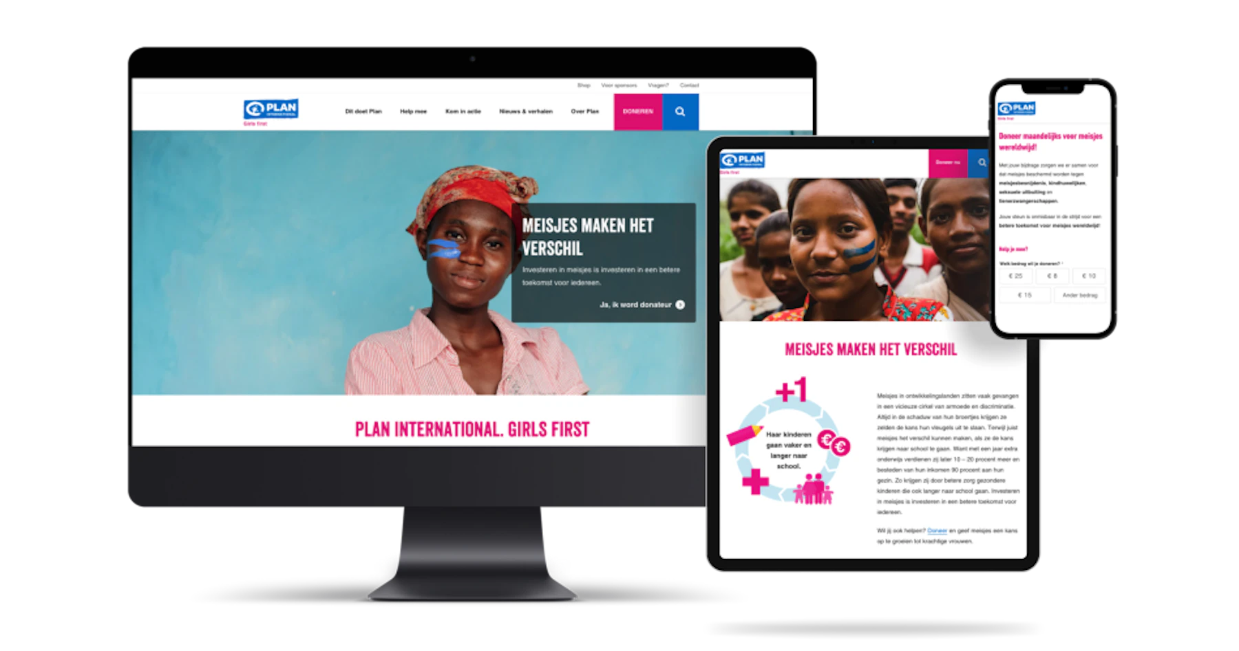 Plan International Nederland — Samenwerken aan campagnes, leads en fondsenwerving.