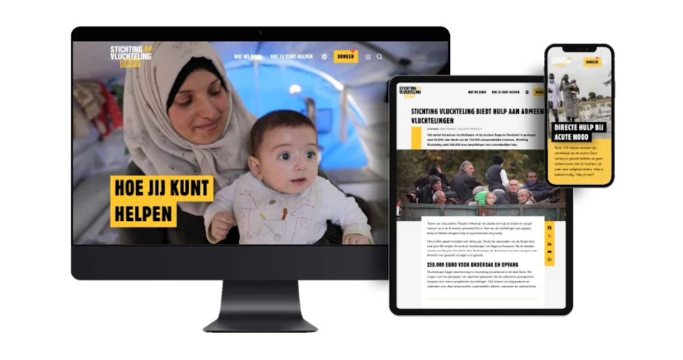 NGO suite als basis voor volledig vernieuwde website en meer online succes
