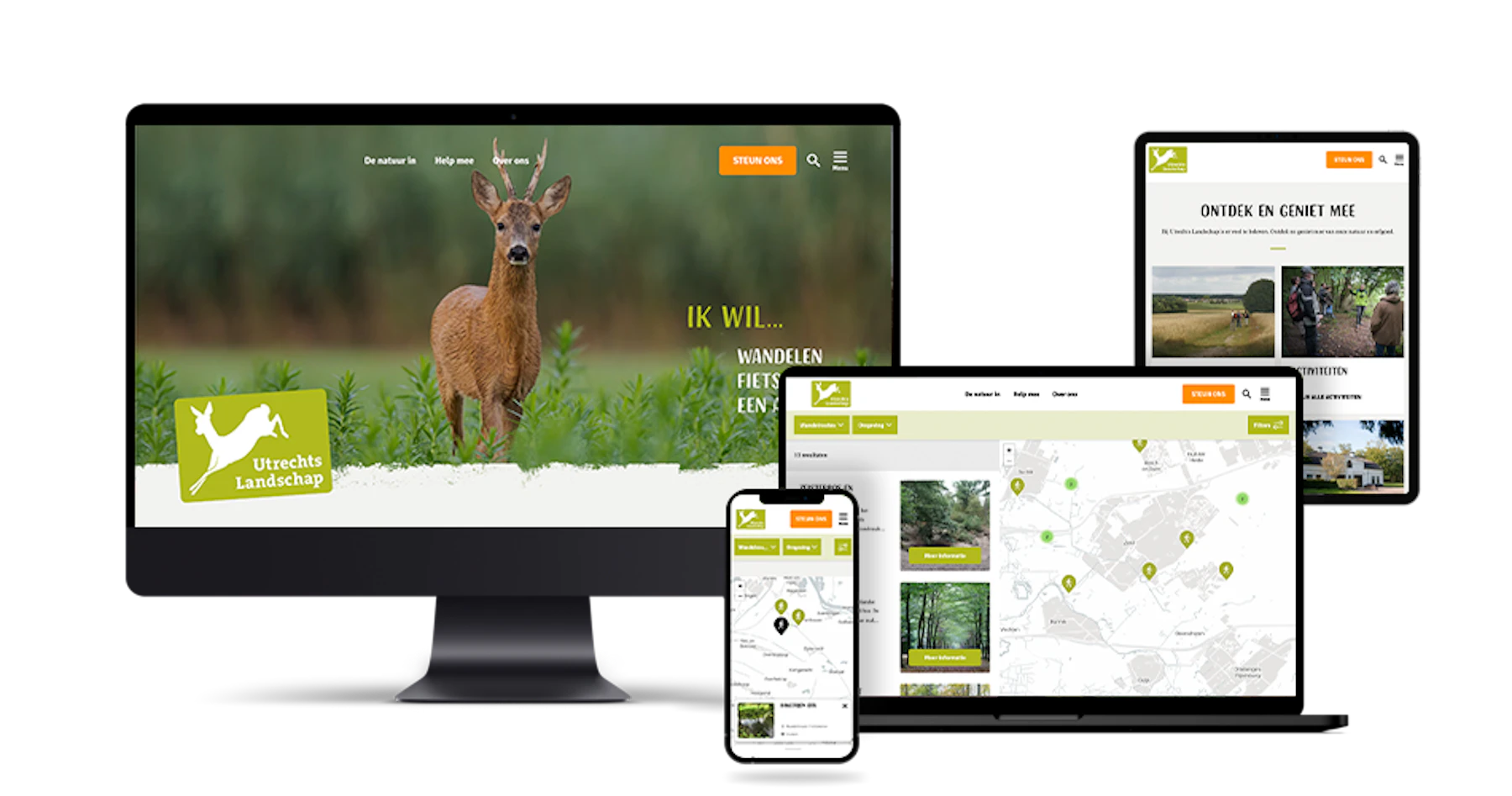 Utrechts Landschap — Sterk online platform maakt het verschil voor de natuurbeschermingsorganisatie.